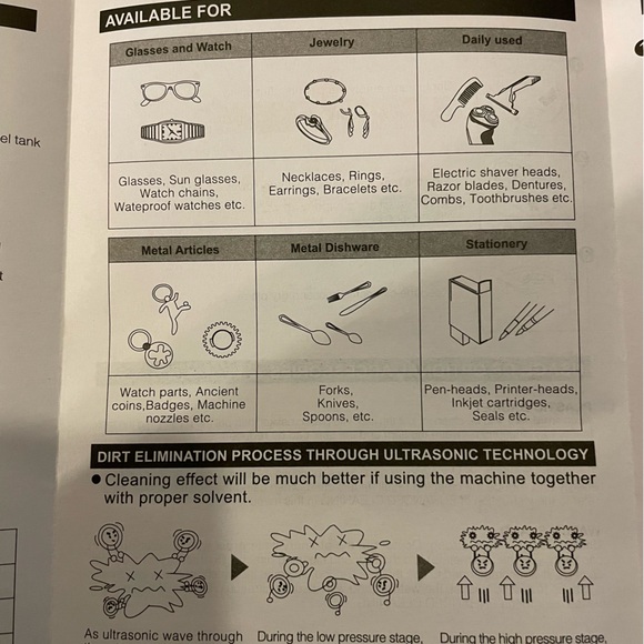 Ultrasonic Jewelry/Other Items Cleaner by Kesslers - Picture 5 of 7
